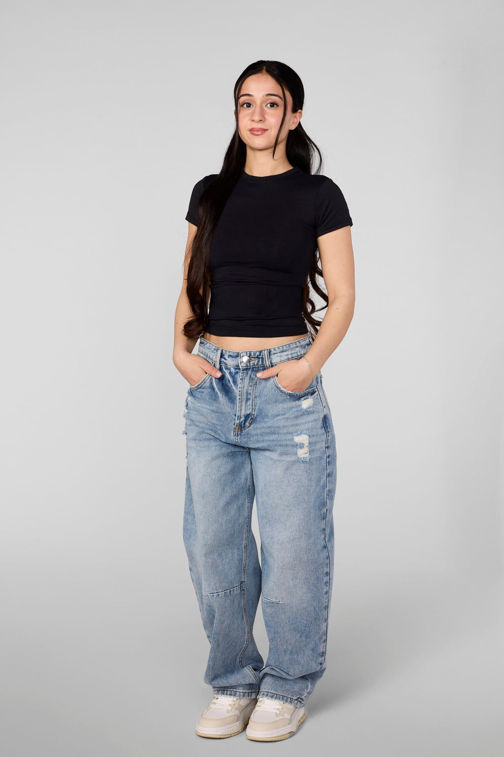 W2182 - Studio Edit Barrel Jeans