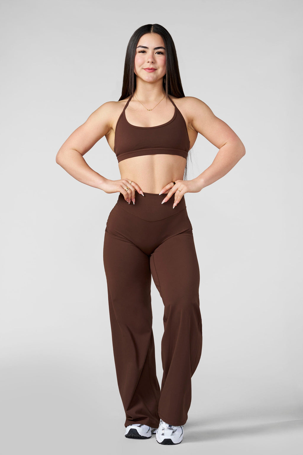 W2289 - Kove Wide Leg Flare Leggings (Short)