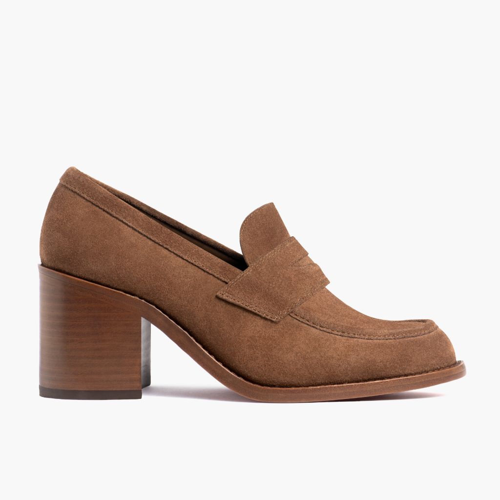High Heel Penny | Sequoia Suede
