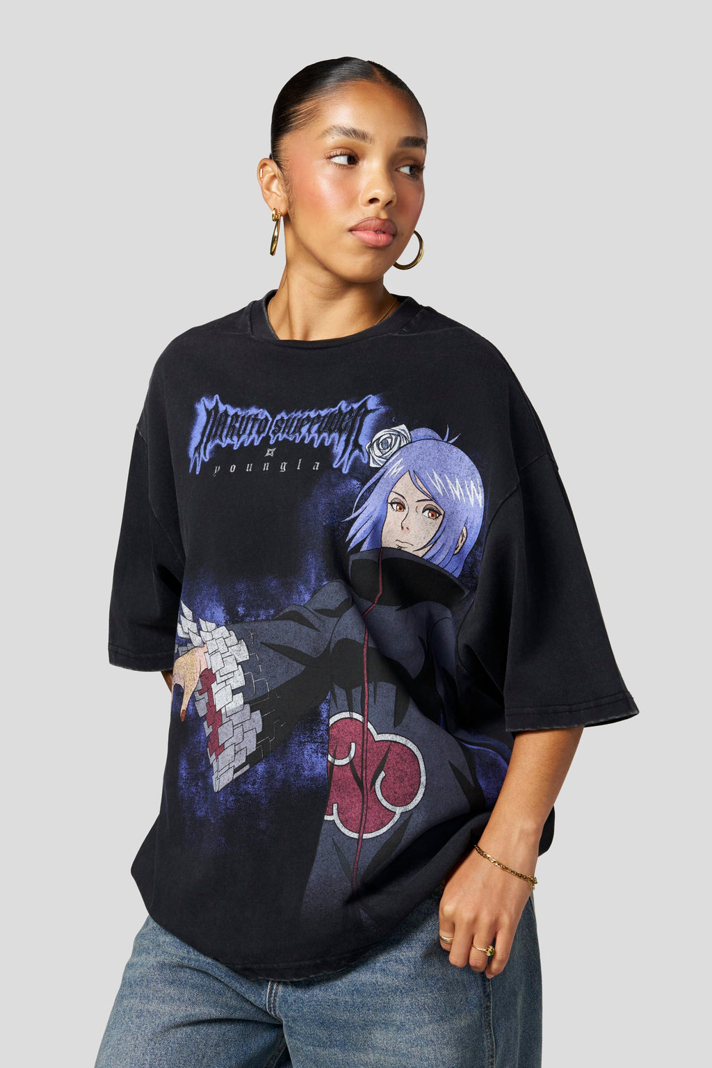 W4360 - Naruto Washed Tee
