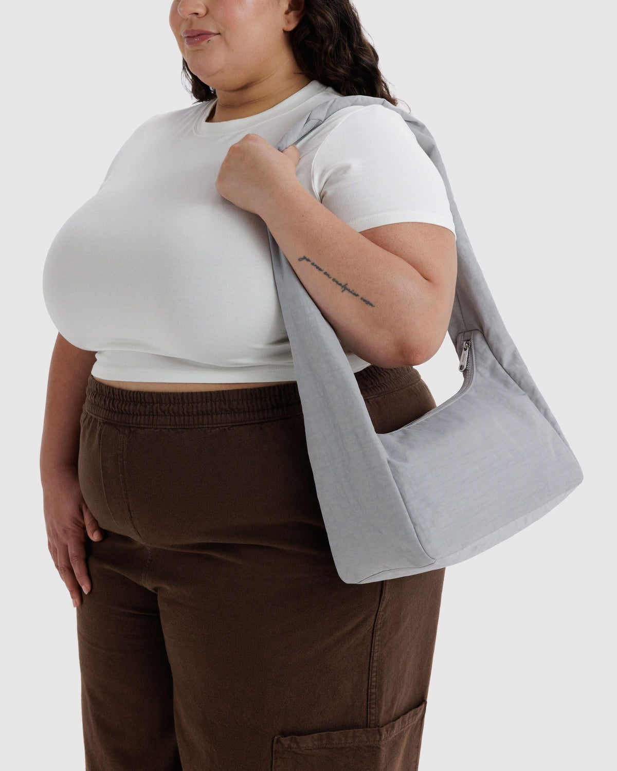 Nylon Meringue Bag - Fog - image 2
