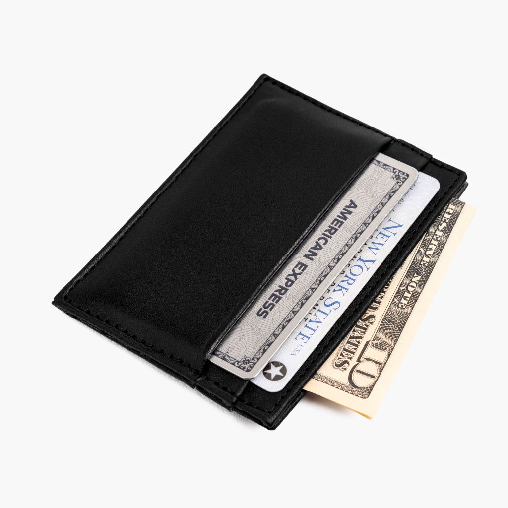 Leather Card Holder | Black