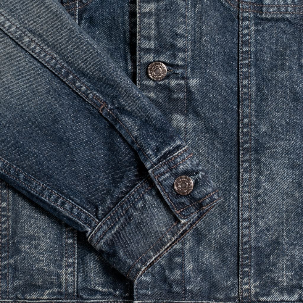 Denim Trucker Jacket | Faded Indigo