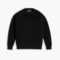 Ribbed Crewneck Sweater | Black