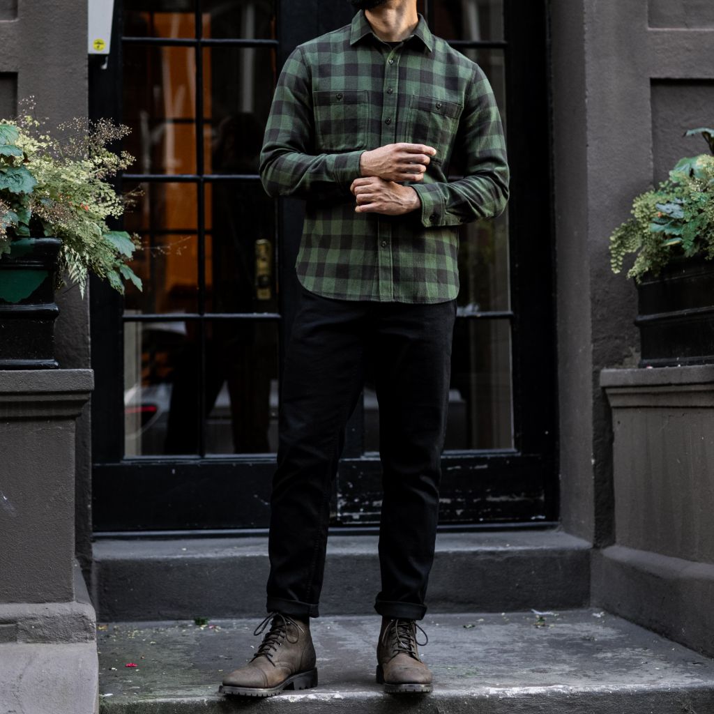 Buffalo Check Shirt | Evergreen