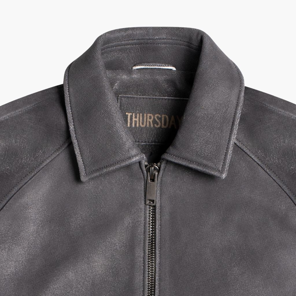 Major League Jacket | Grey Textured