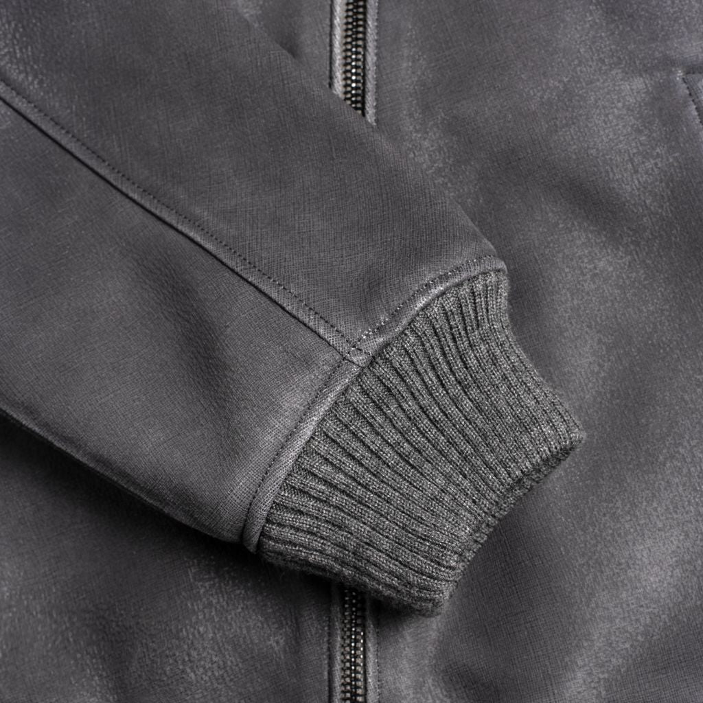 Major League Jacket | Grey Textured