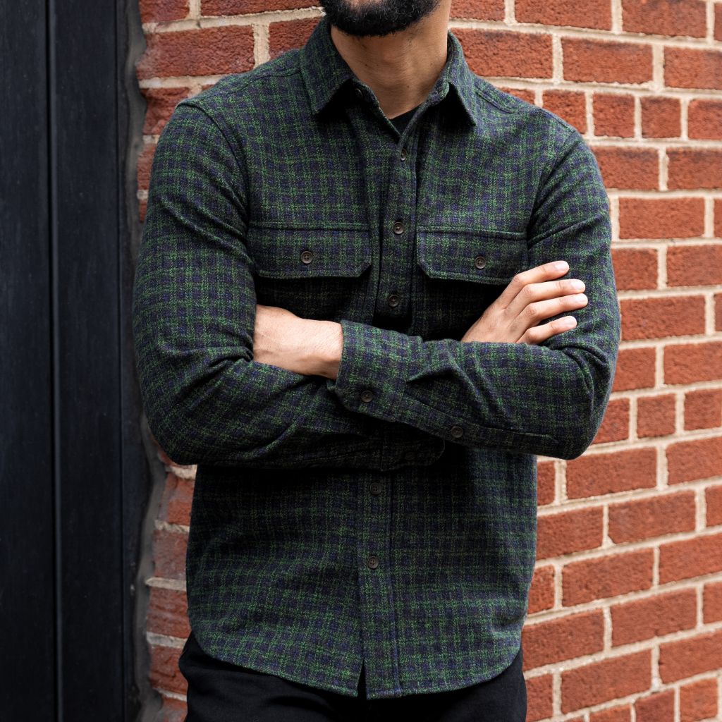 Summit Flannel Shirt | Pine