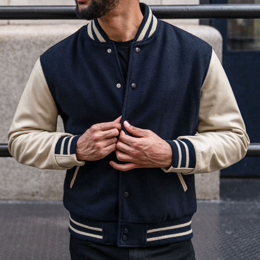 Varsity Jacket | Navy