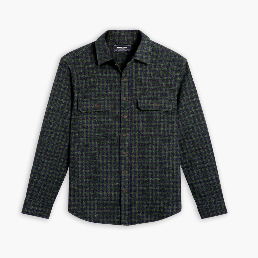 Summit Flannel Shirt | Pine