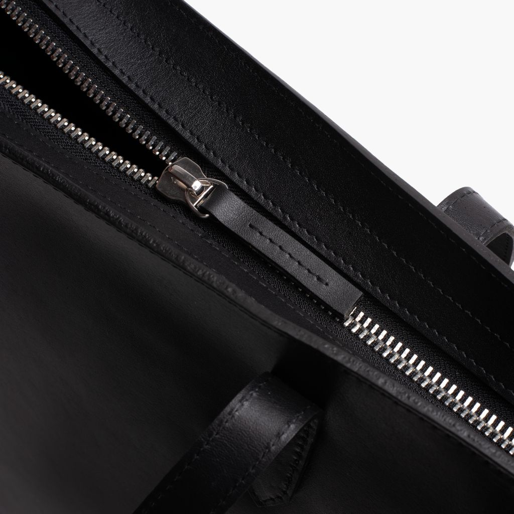 Everyday Tote | Black (S) (Zipper)