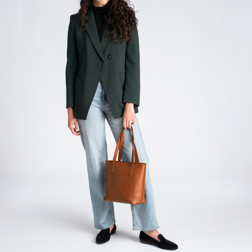 Everyday Tote | Cuero (S) (Zipper)