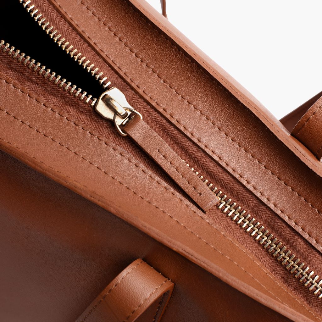 Everyday Tote | Cuero (XL) (Zipper)