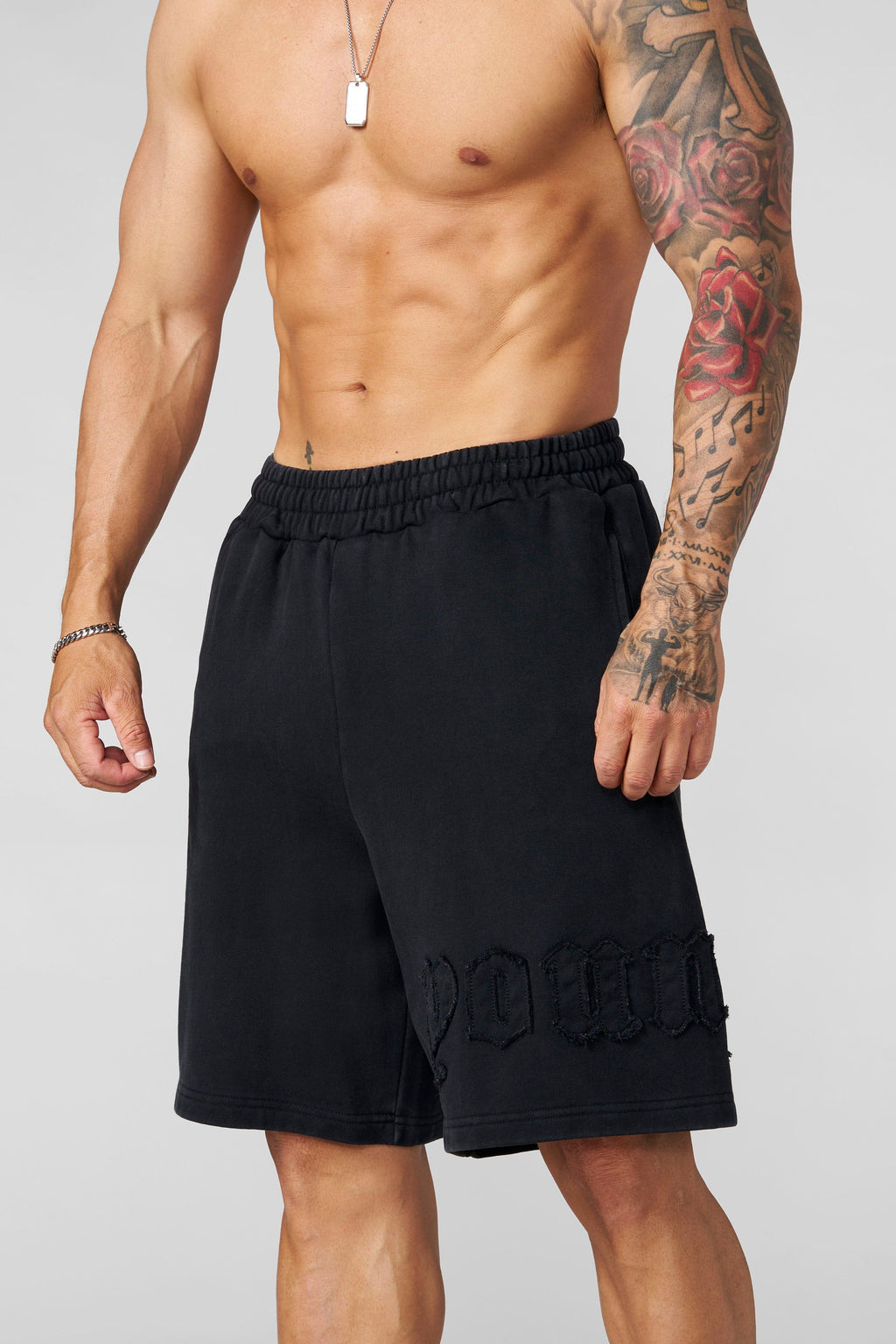 1027 - Patchwork Shorts