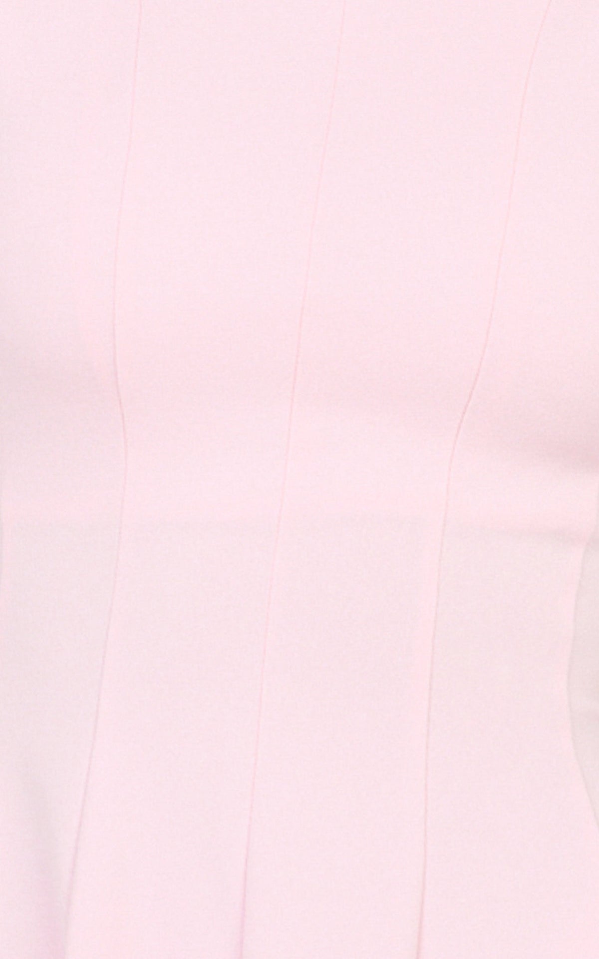Becky Mini Dress - High Neck Sleeveless Fit And Flare Dress in Pink