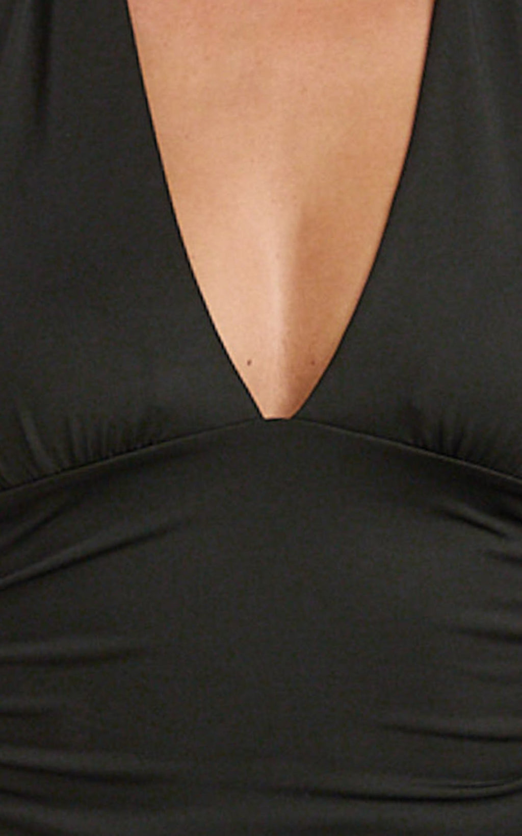 Emma Top - Halter Neck Tie Back Top in Black