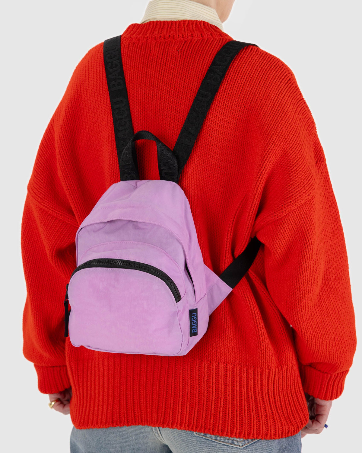 Mini Nylon Backpack - Peony - image 3