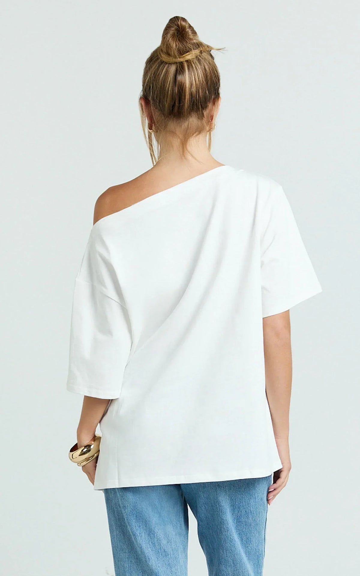 Ruby Top - shirt in White