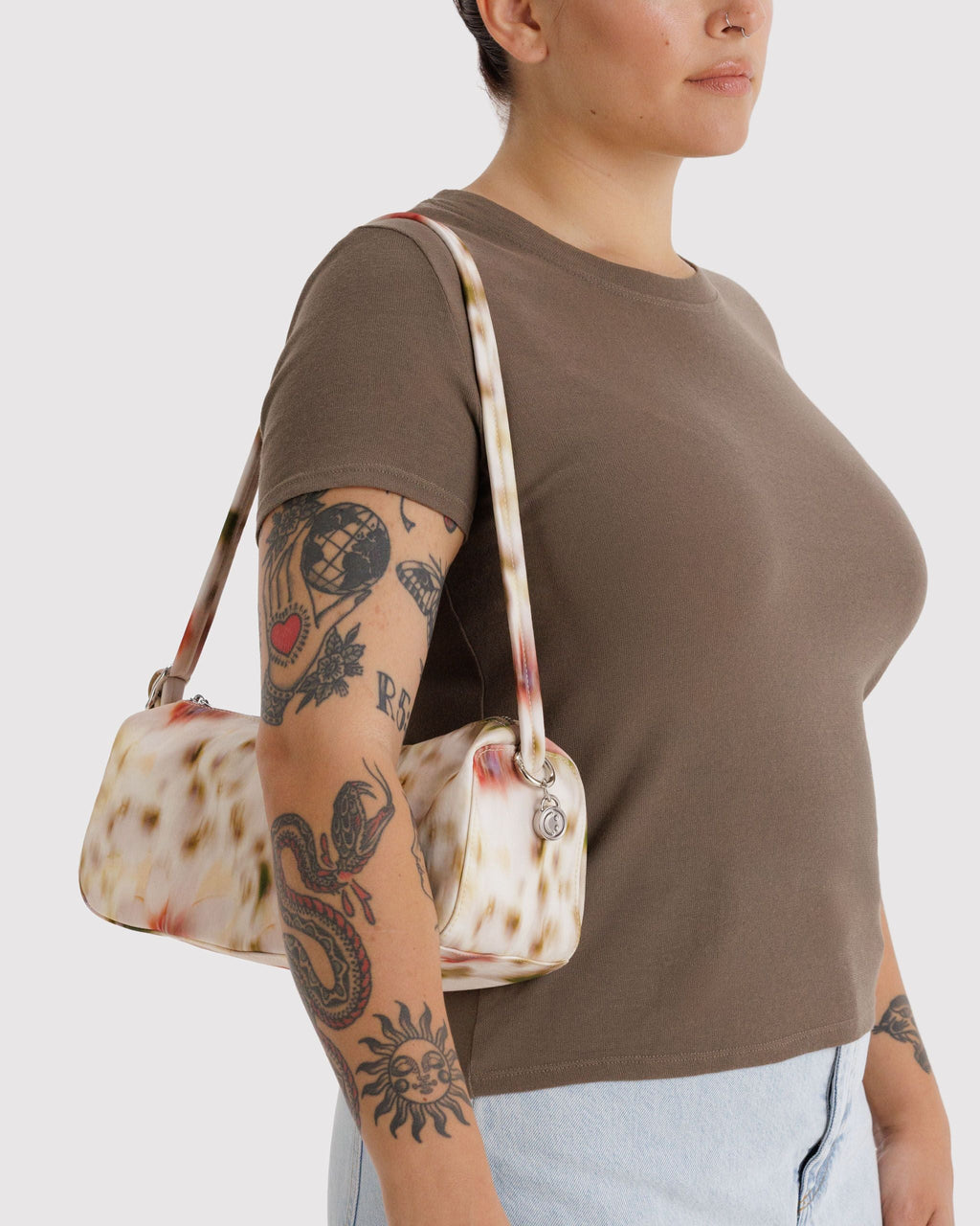 Nylon Loaf Bag - Abstract Floral - image 2