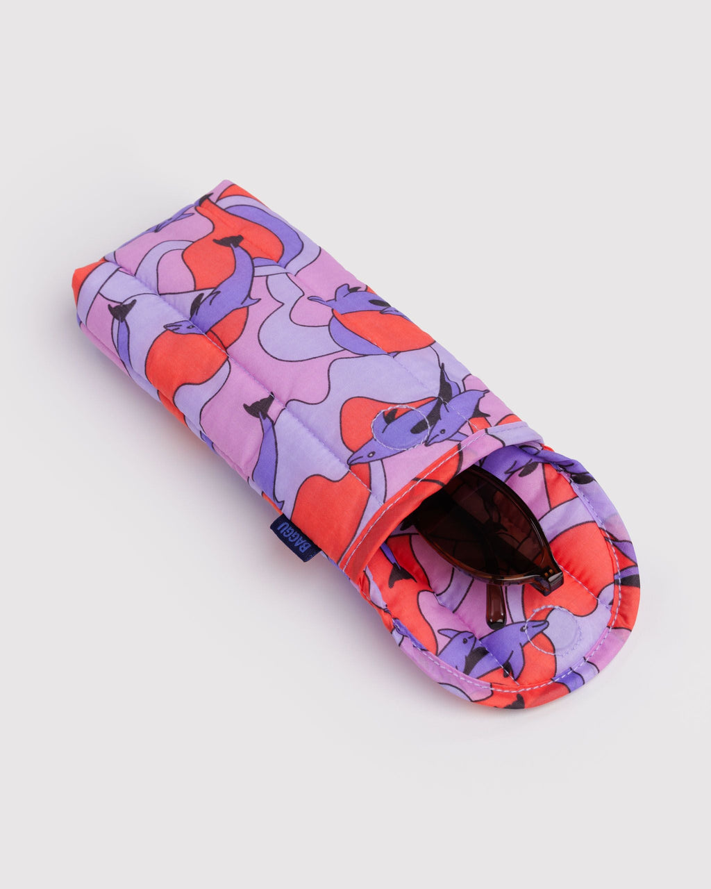 Puffy Glasses Sleeve - Dolphins - image 2
