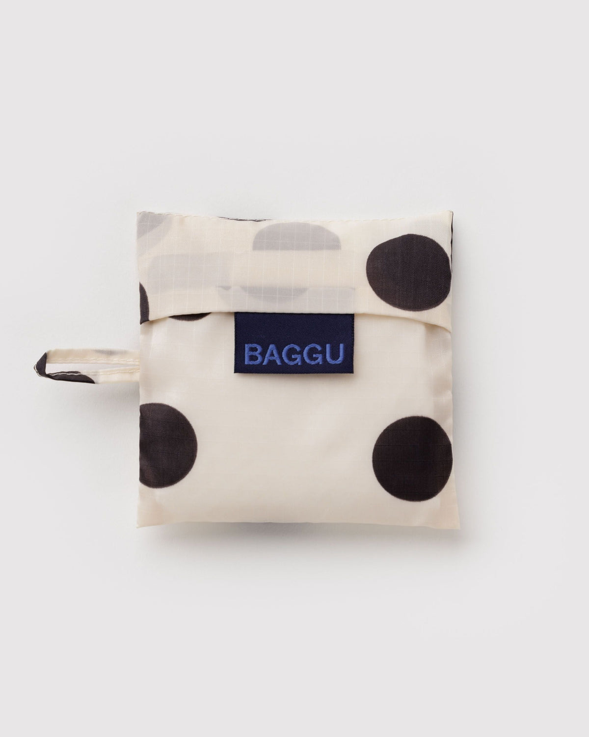 Baby Baggu - Cream and Black Polka Dot - image 3