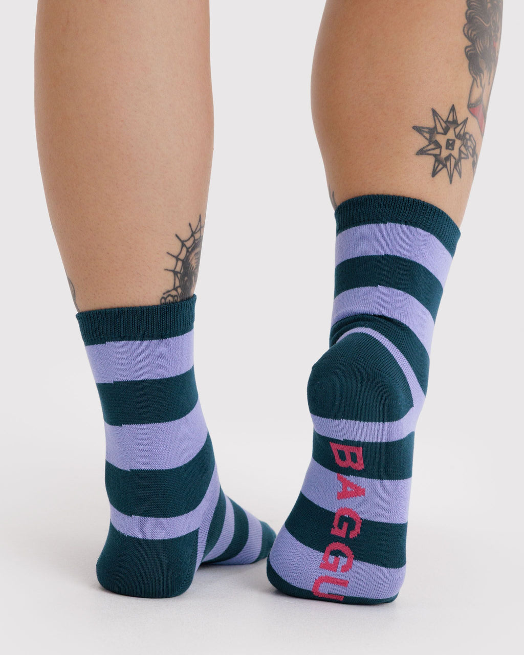 Crew Sock - Malachite Stripe - image 3