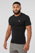 476 - Stealth Compression Tees - Black / Small