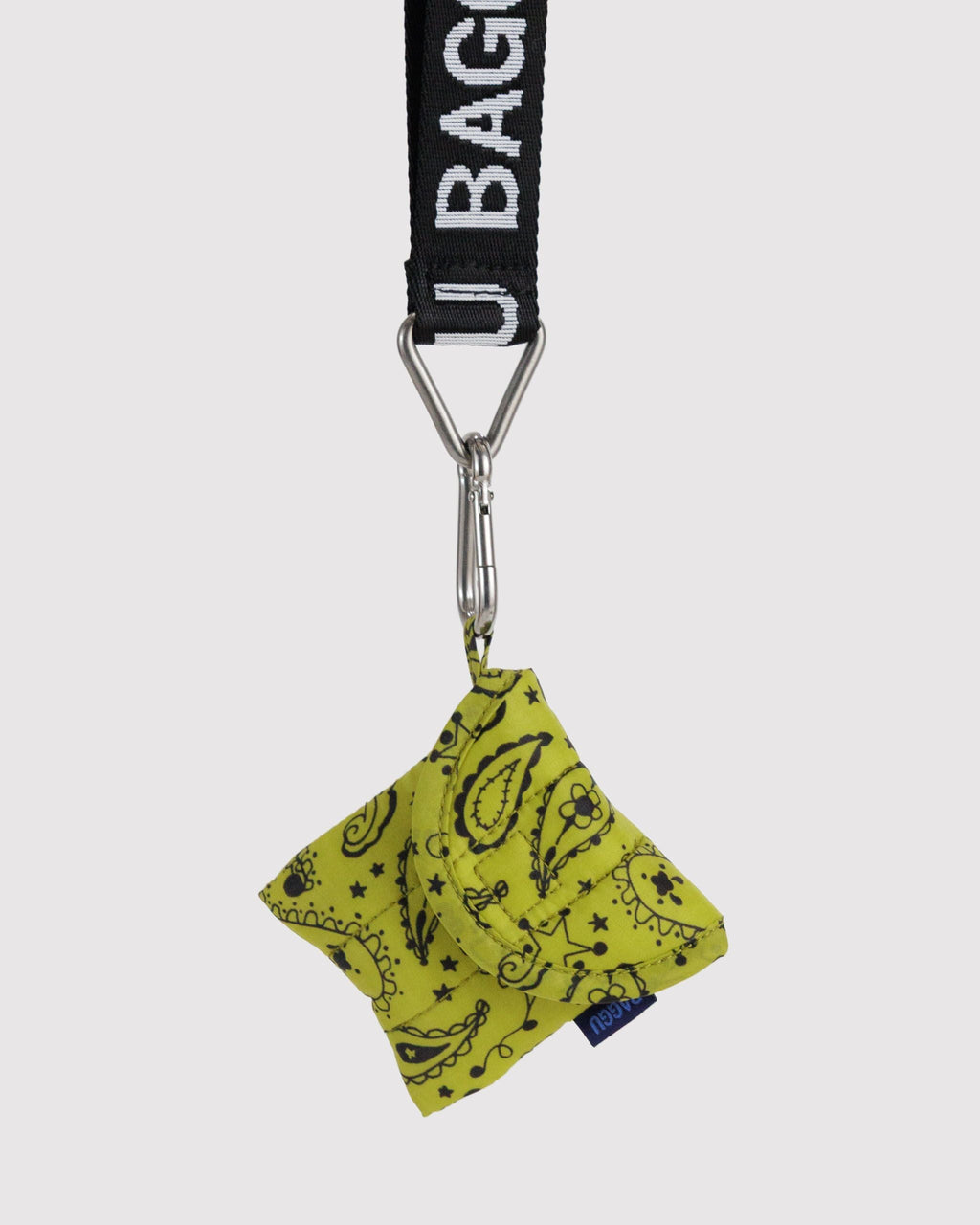 Puffy Earbuds Case - Chartreuse Paisley - image 3