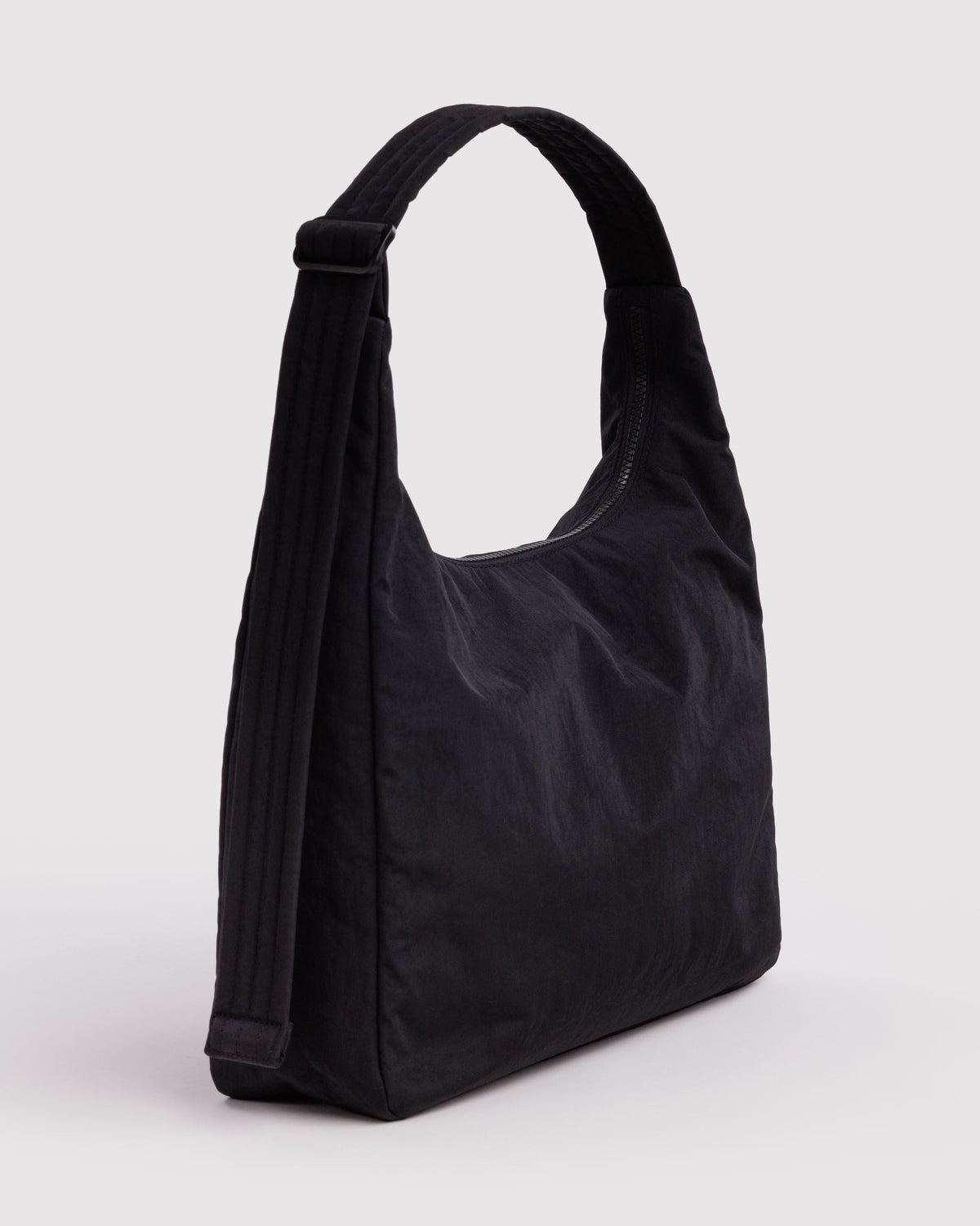 Nylon Shoulder Bag - Black - image 3