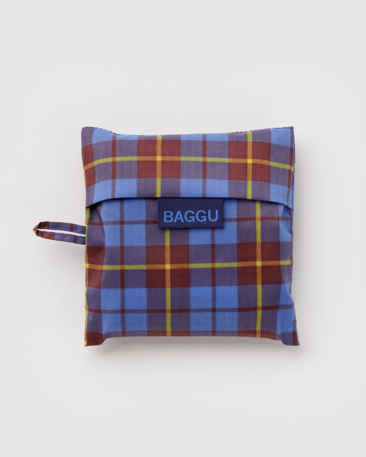 Standard Baggu - Blue Tartan - image 3