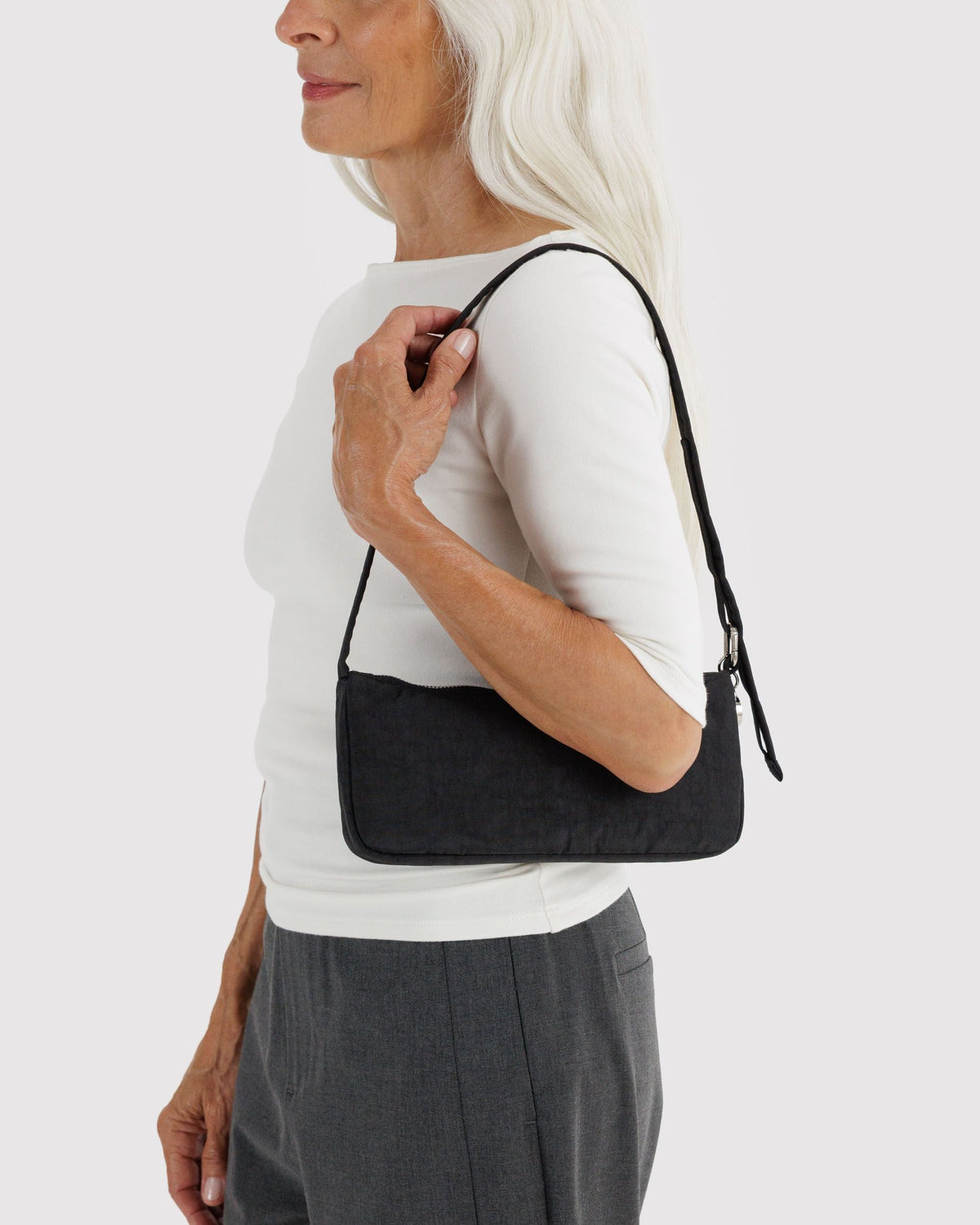 Nylon Pochette - Black - image 2
