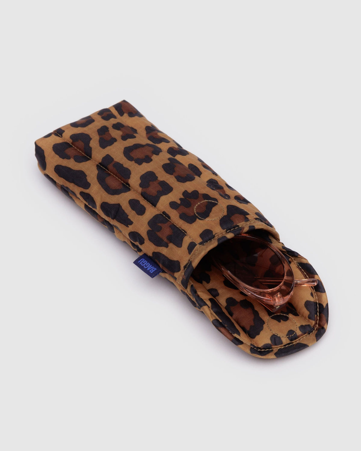 Puffy Glasses Sleeve - Leopard - image 2