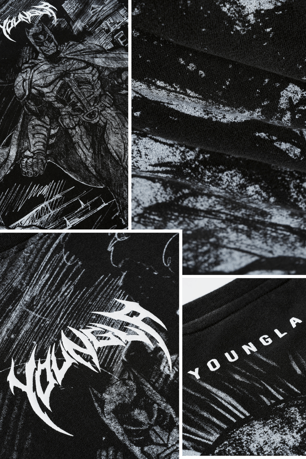 8002 - Batman Comic Longsleeves