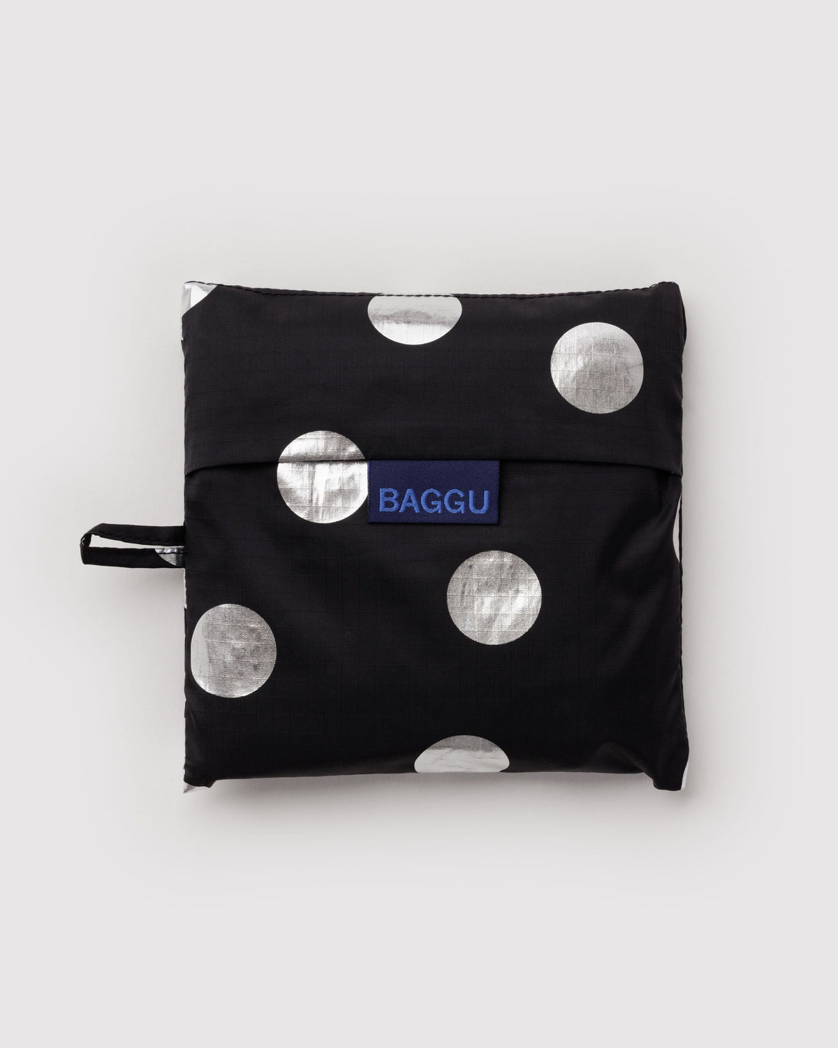 Big Baggu - Silver Metallic Polka Dot - image 3