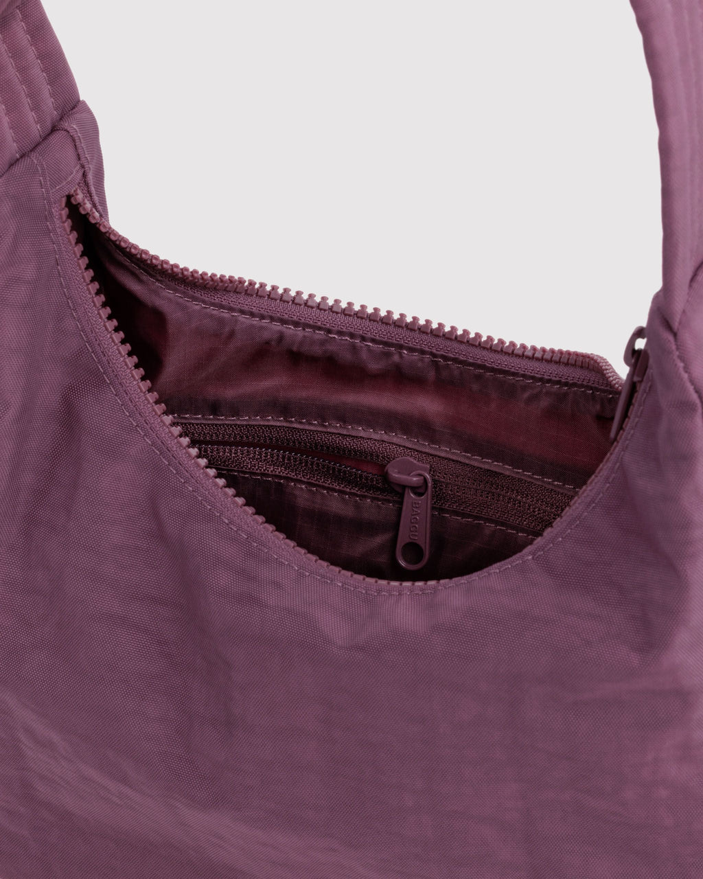 Mini Nylon Shoulder Bag - Wild Plum - image 4
