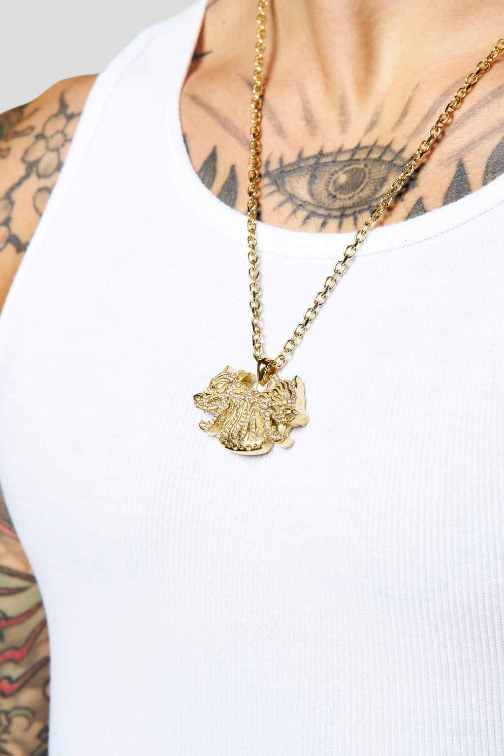 9102 - The Twinsignia Pendant - Gold - October 27th