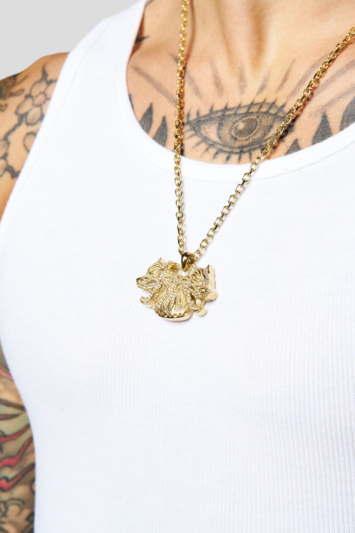 9102 - The Twinsignia Pendant - Gold - October 27th