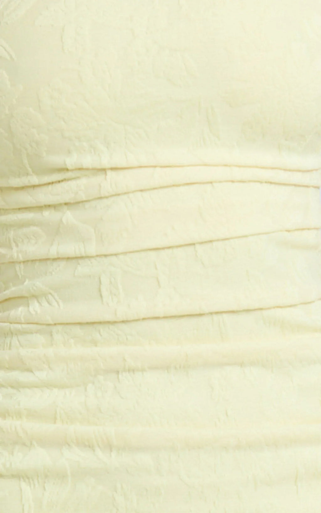 Kayrene Maxi Dress - Strapless Bodycon Dress in Butter Yellow