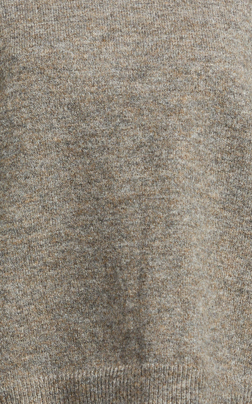 Amanda Jumper - Crew Neck Long Sleeve Knit Sweater in Mushroom