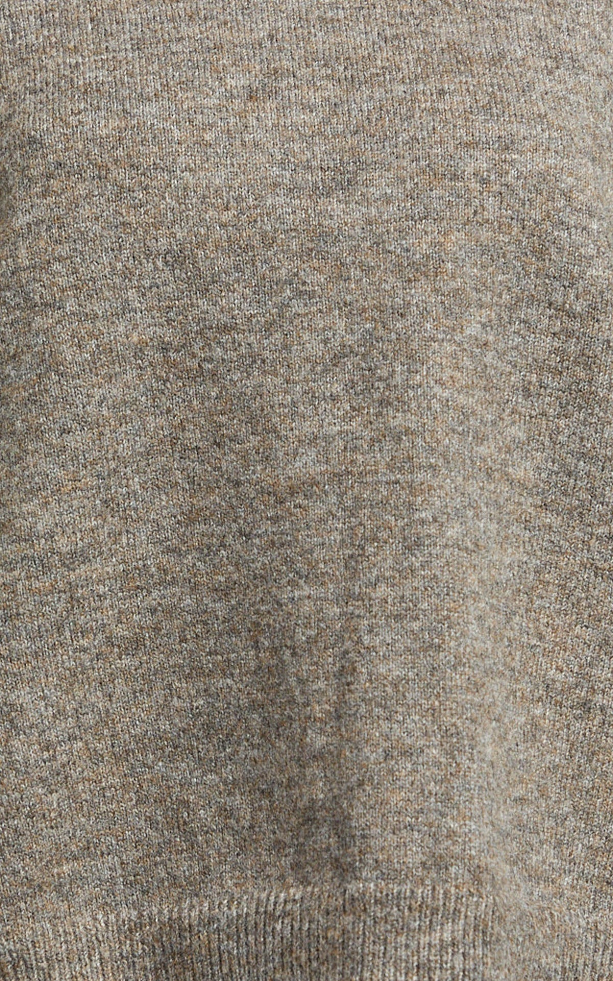 Amanda Jumper - Crew Neck Long Sleeve Knit Sweater in Mushroom