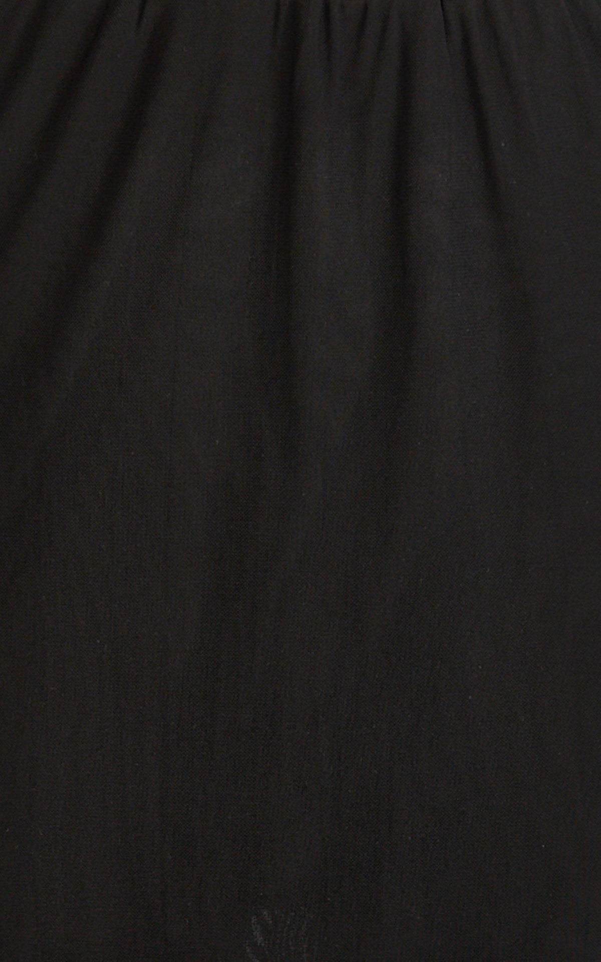 Arabella Maxi Skirt - Sheer with Lace Trim Skirt in Black