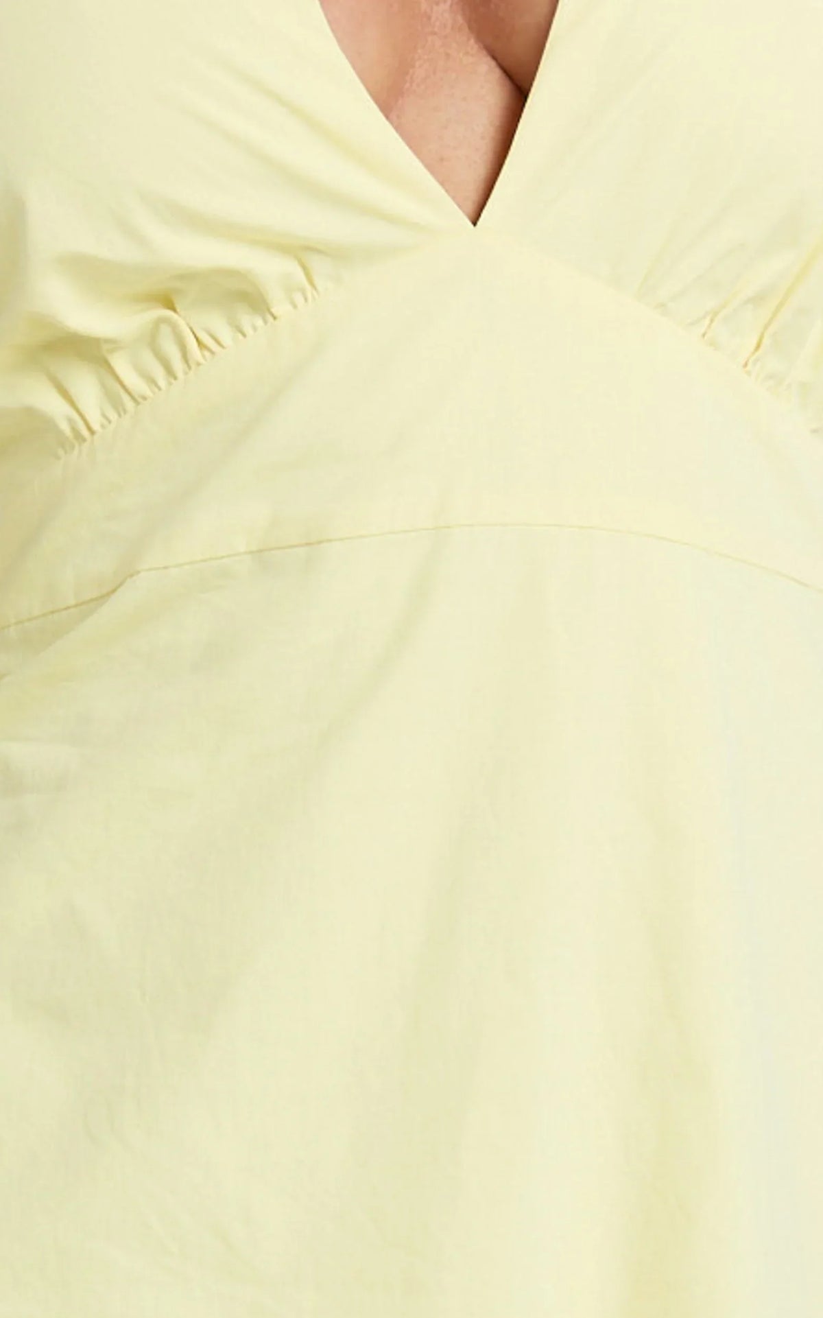 Connor Maxi Dress - Halter Neck Tie Back Dress in Lemon