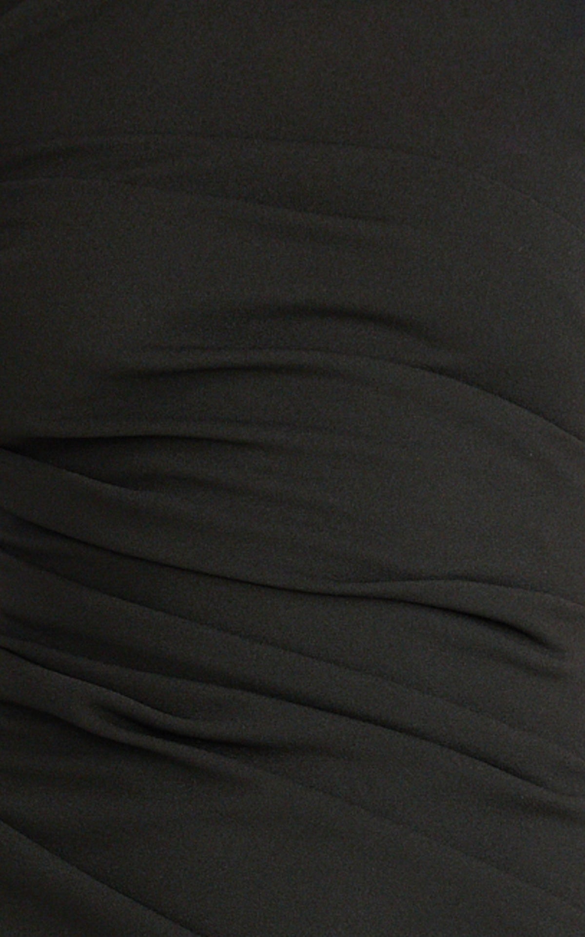 Belle Maxi Dress - Tie Shoulder Detail Dress in Black