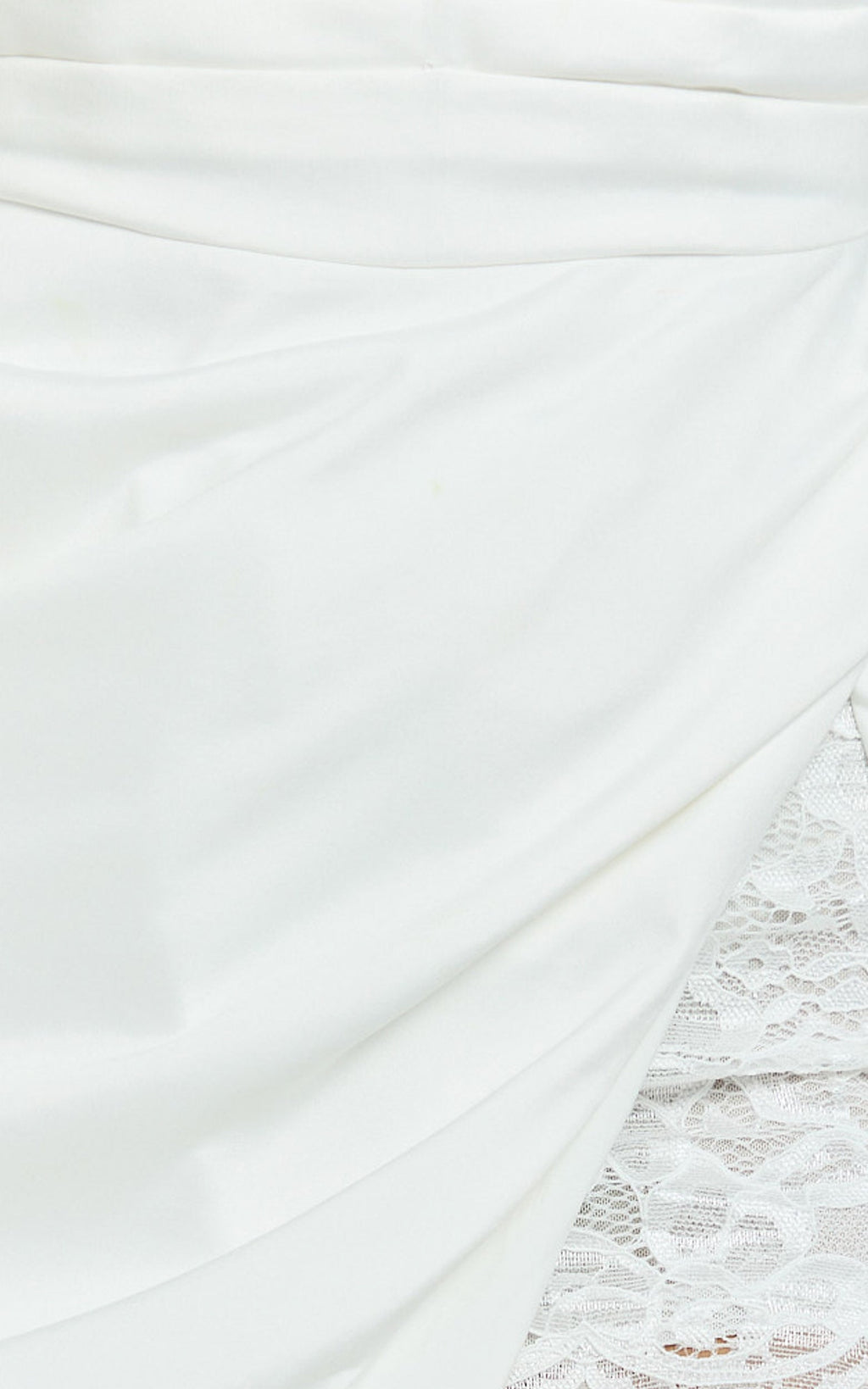 Bianca Maxi Dress - Strapless Fit And Flare Dress in Ivory