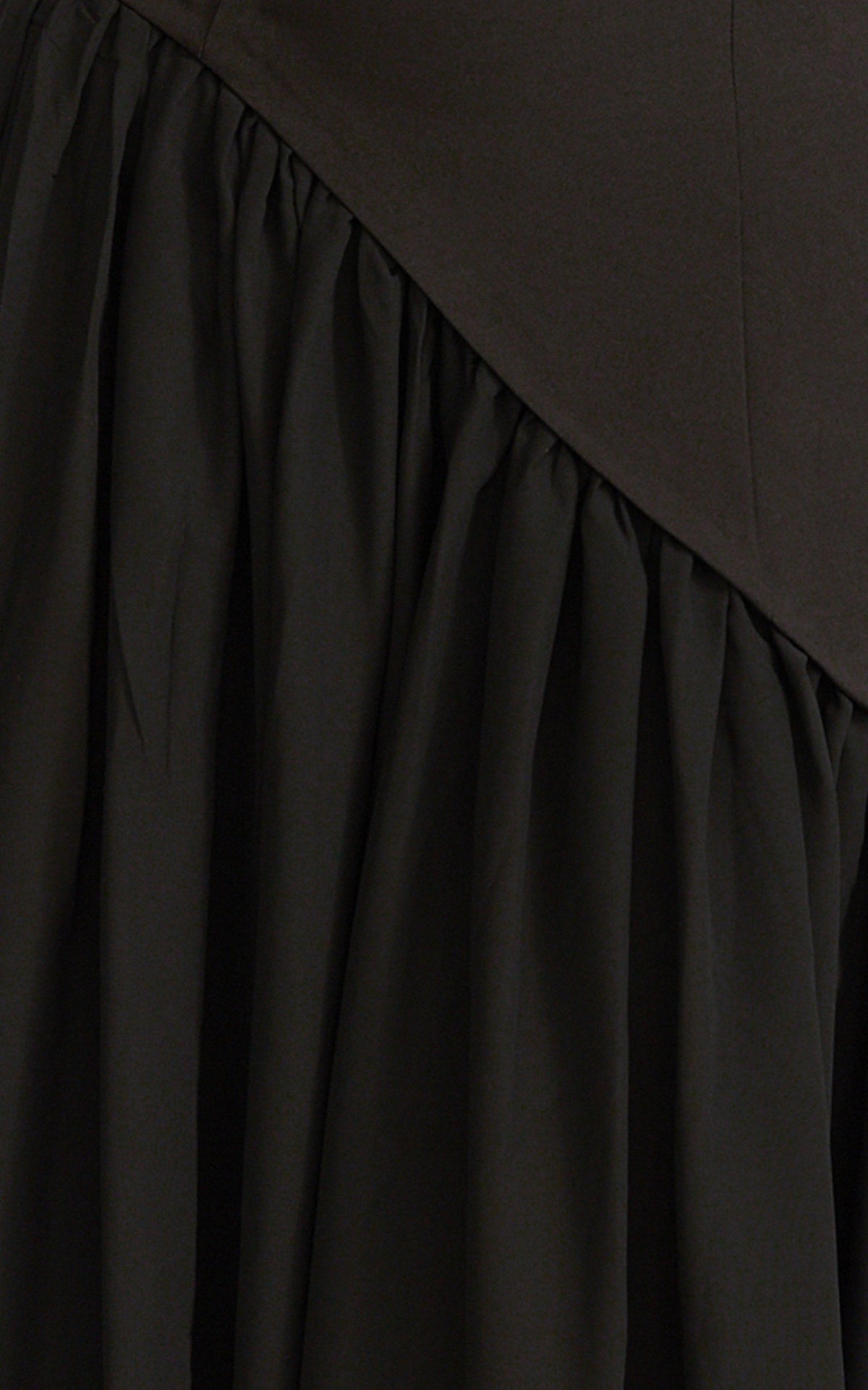 Calla Maxi Dress - Halter Neck Asymmetric Dropped Waist Dress in Black