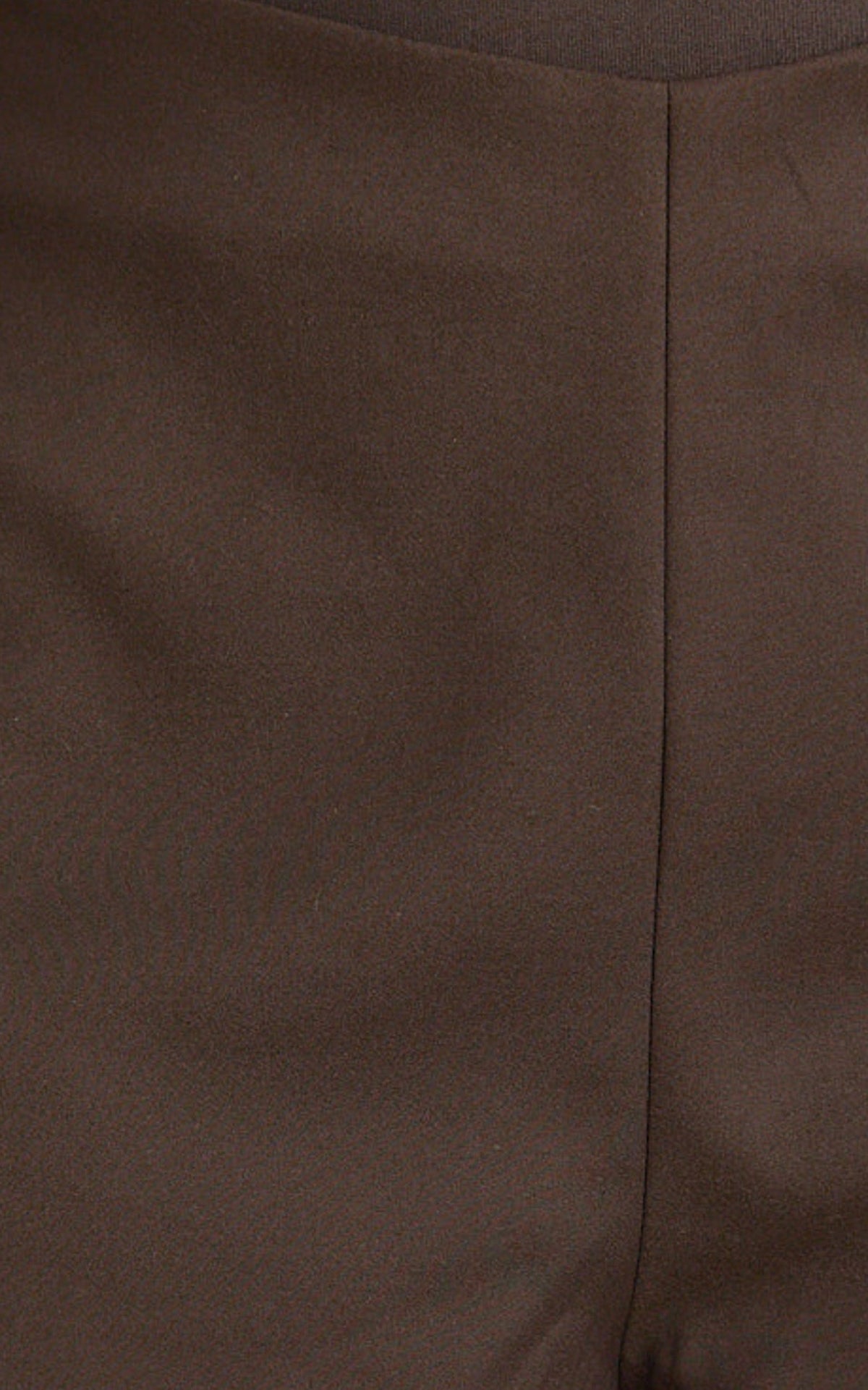 Cassandra Shorts - High Waisted Fitted Micro Shorts in Chocolate