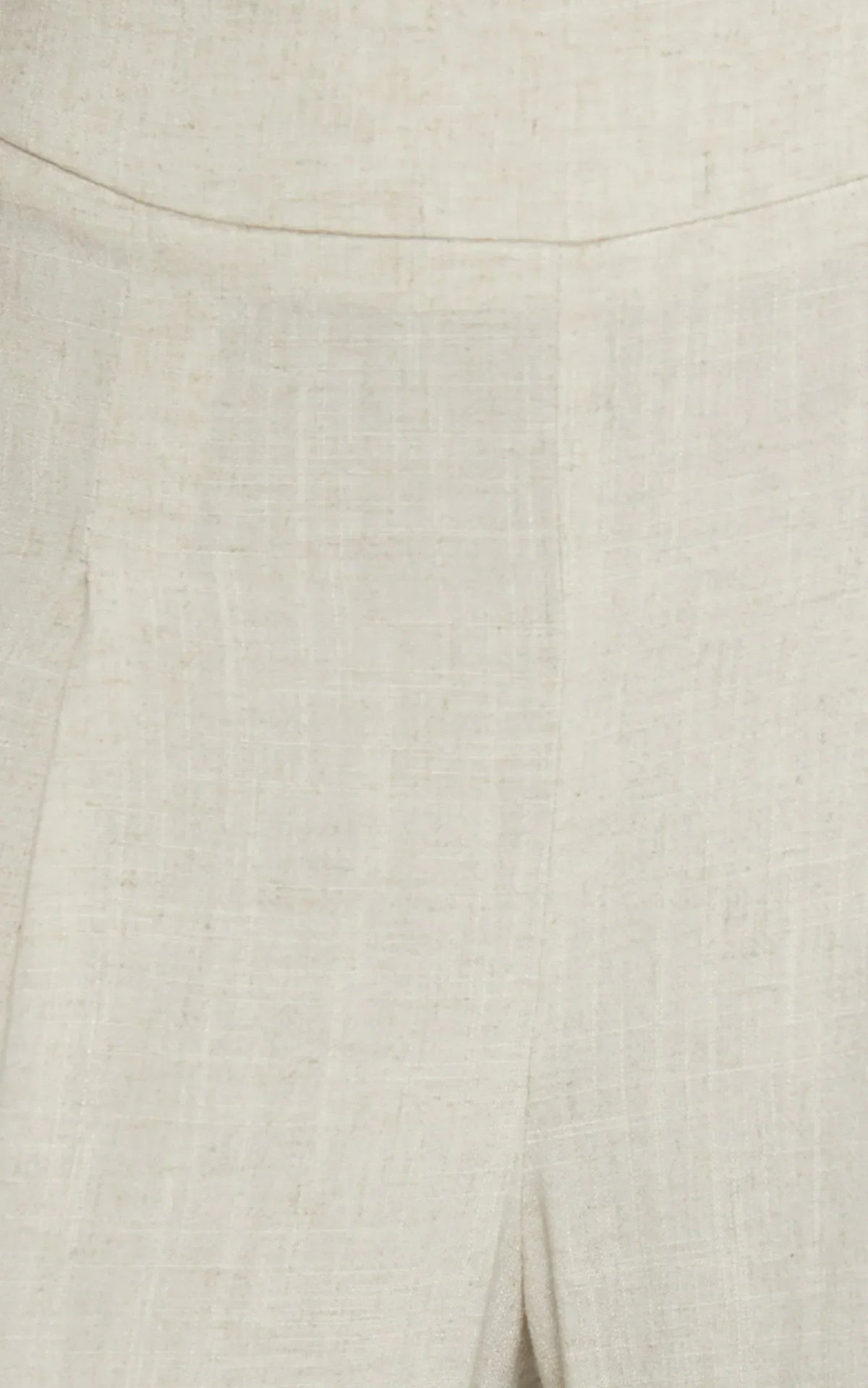 Alina Pants - Linen High Waisted Wide Leg Relaxed Pants in Natural