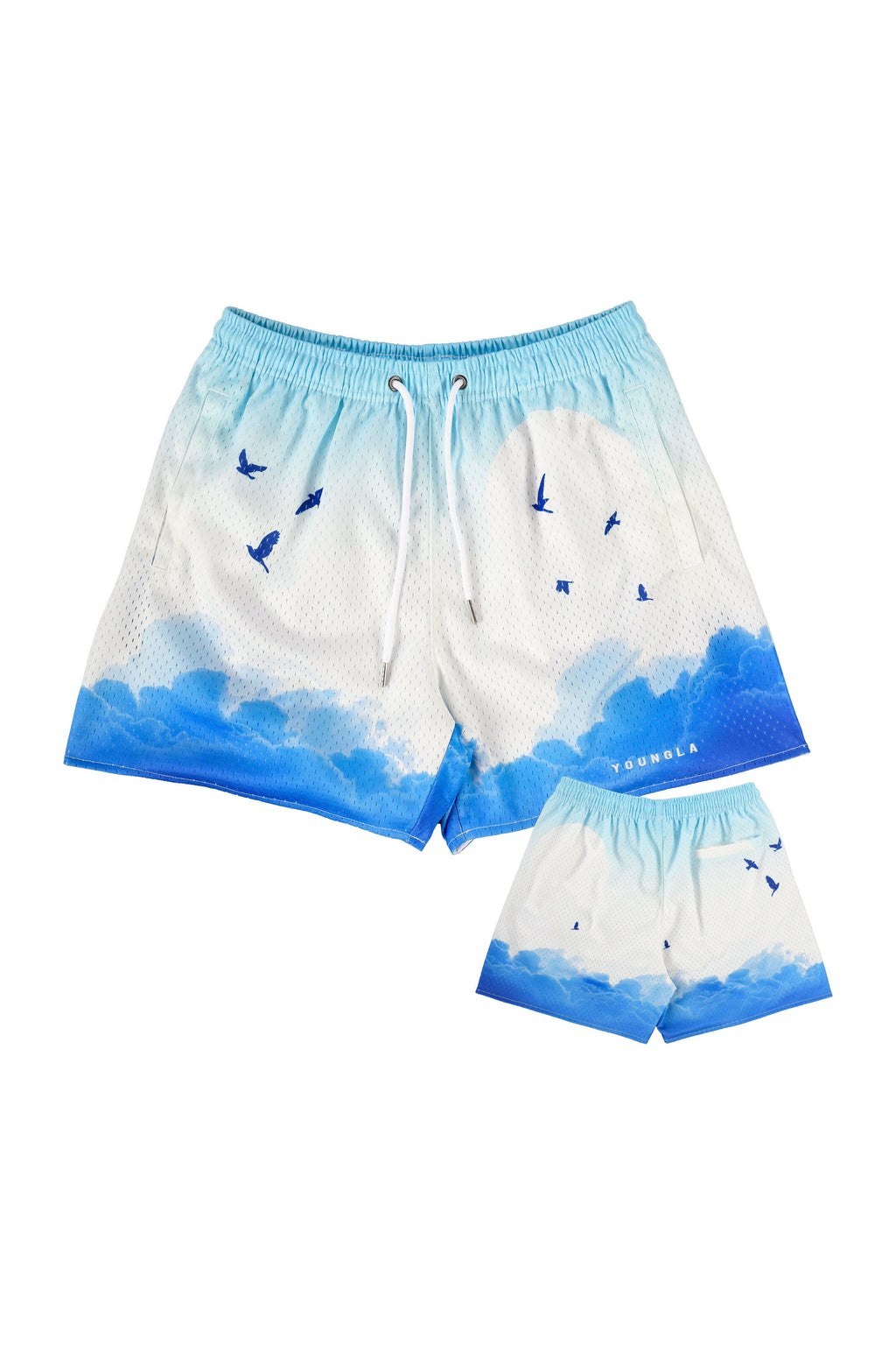 141 The Block Party Shorts - Above the Clouds / Small