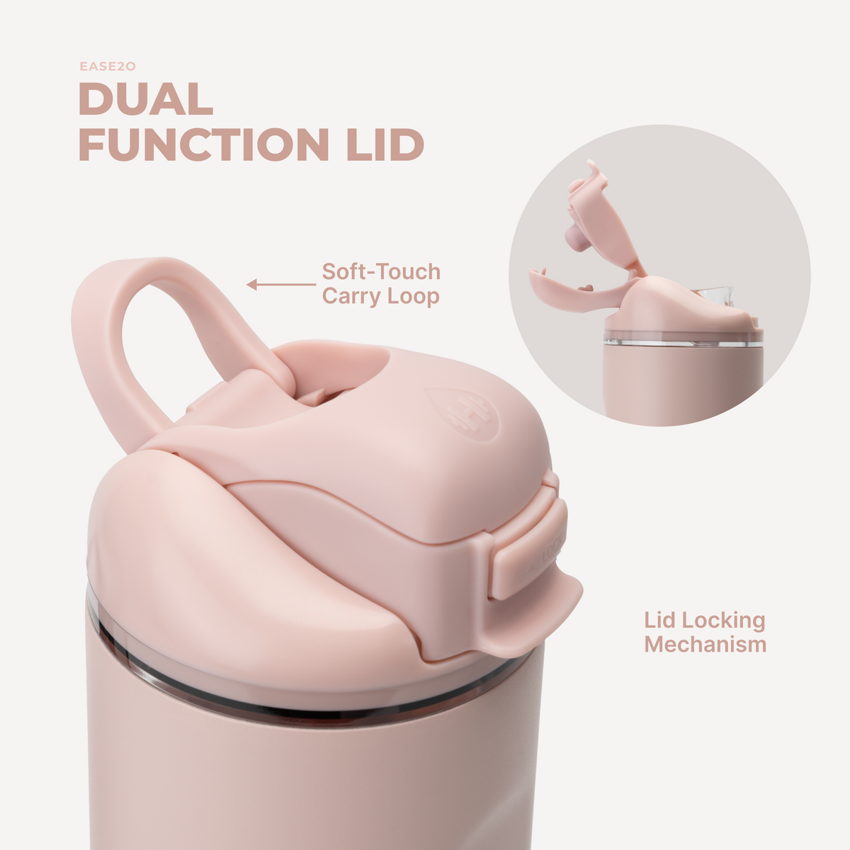 Ease2o (24oz) - Dusty Rose - image 4
