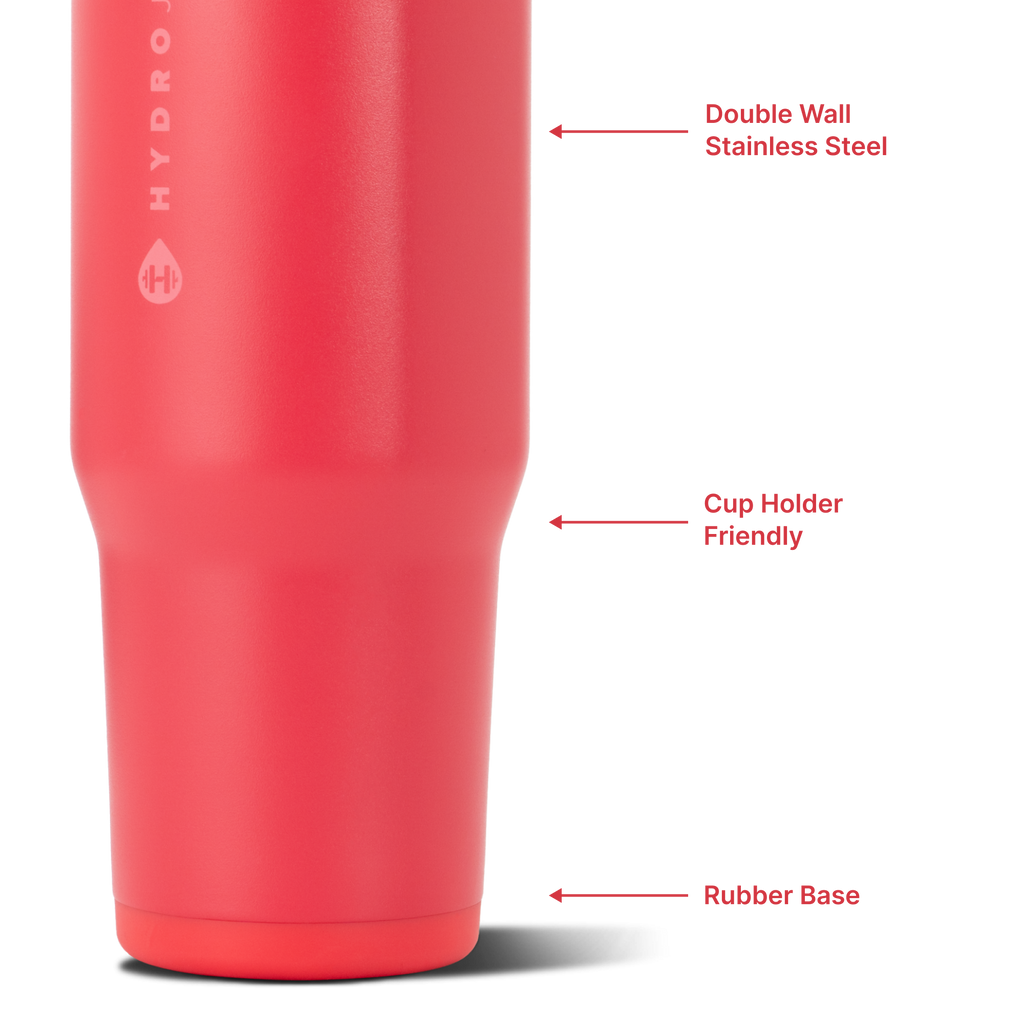 Fruit Punch 32oz Ease2o Features: Locking Lid, Stainless Steel, Rubber Base